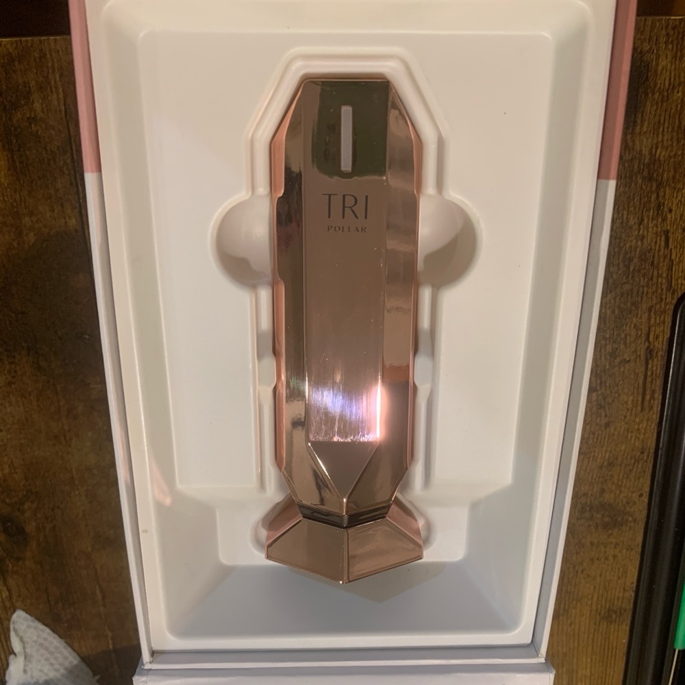 Tri-pollar stop X radio frequency device